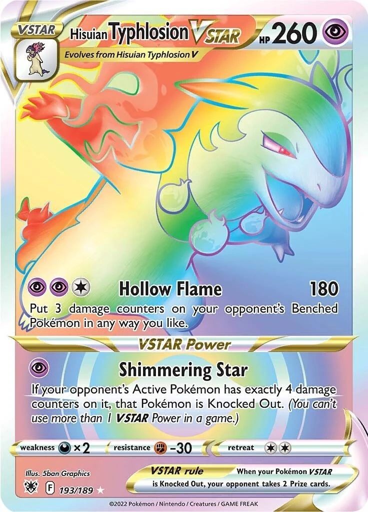 Hisuian Typhlosion VSTAR (Secret)