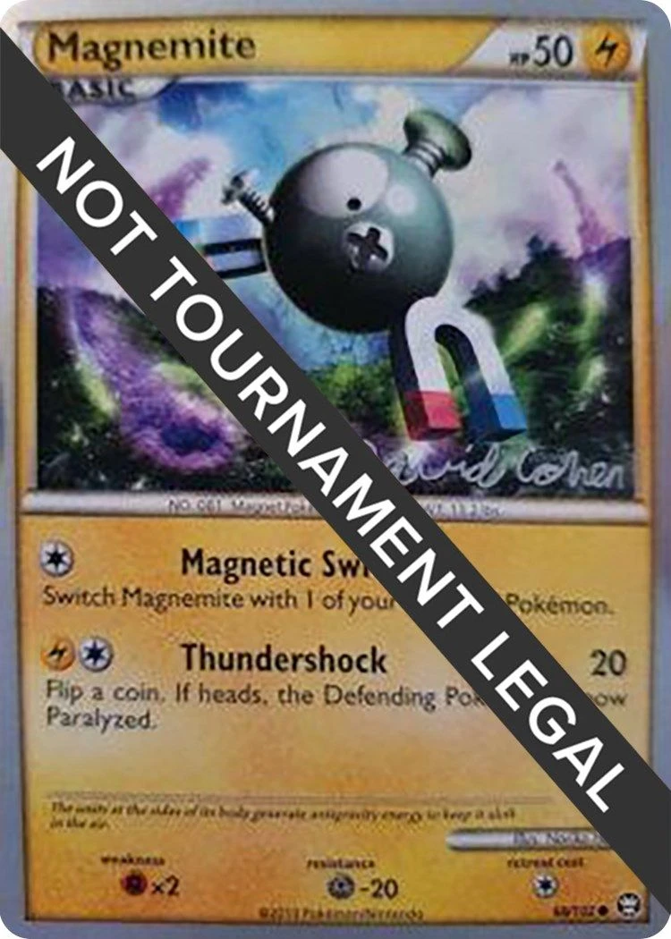 Magnemite - 2011 (David Cohen)