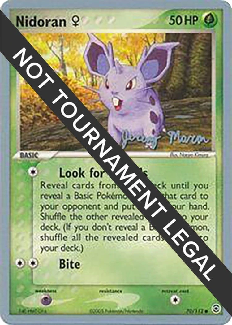 Nidoran F - 2005 (Jeremy Maron)