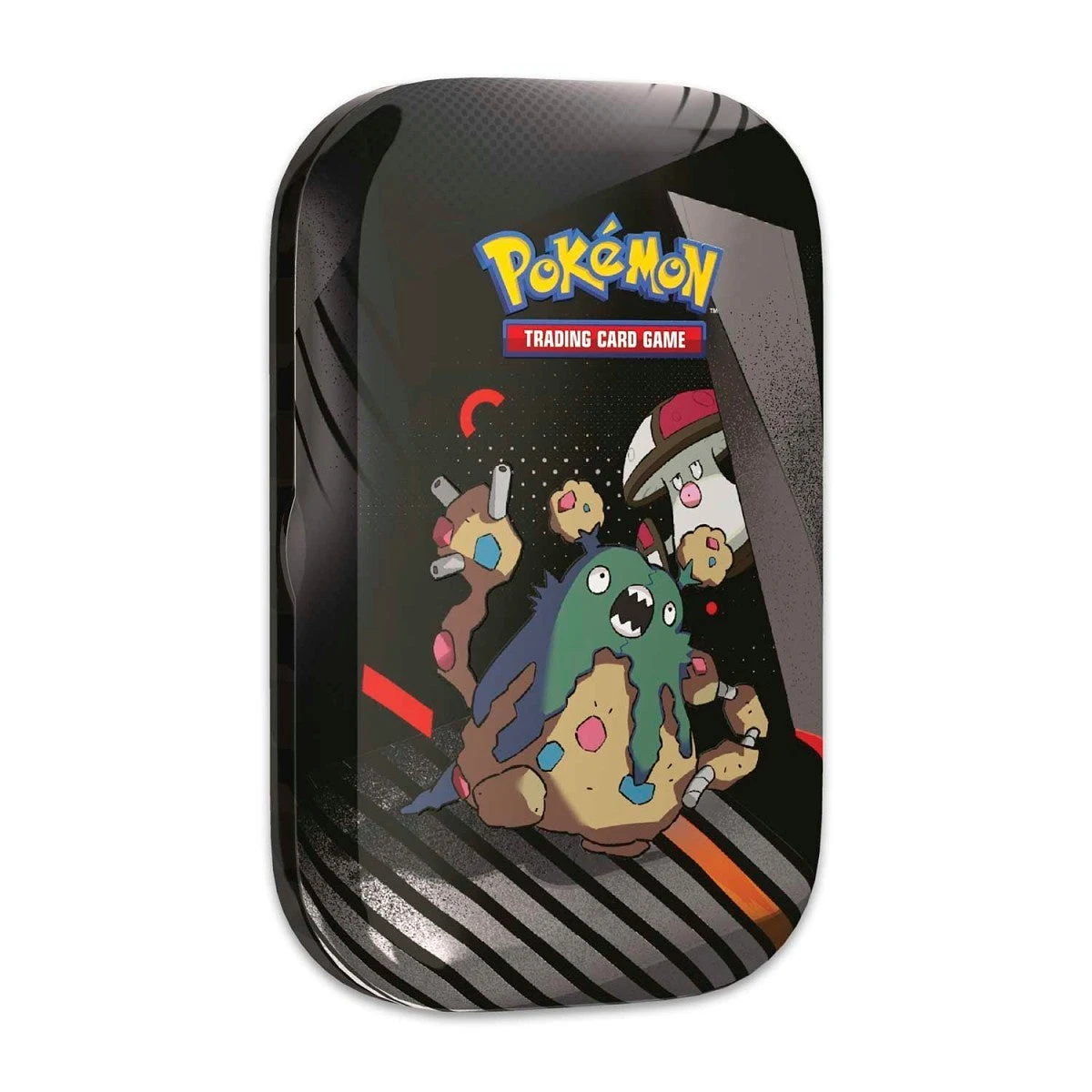 Scarlet & Violet Black Bolt & White Flare – Unova Collection – Mini Tin (Garbodor & Amoonguss) - Español
