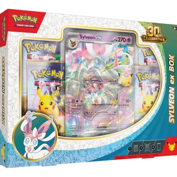 [PREVENTA 1 – 16/09/26] 30th Celebration – Ex Box (Sylveon) - Español