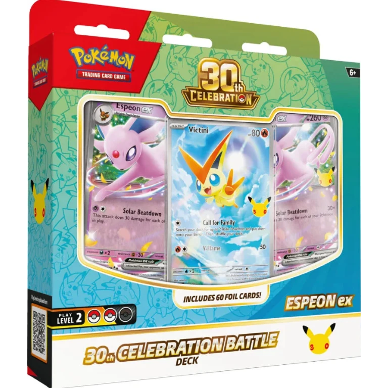 [PREVENTA 30/10/26] 30th Celebration - Ex Battle Deck (Espeon) - Español