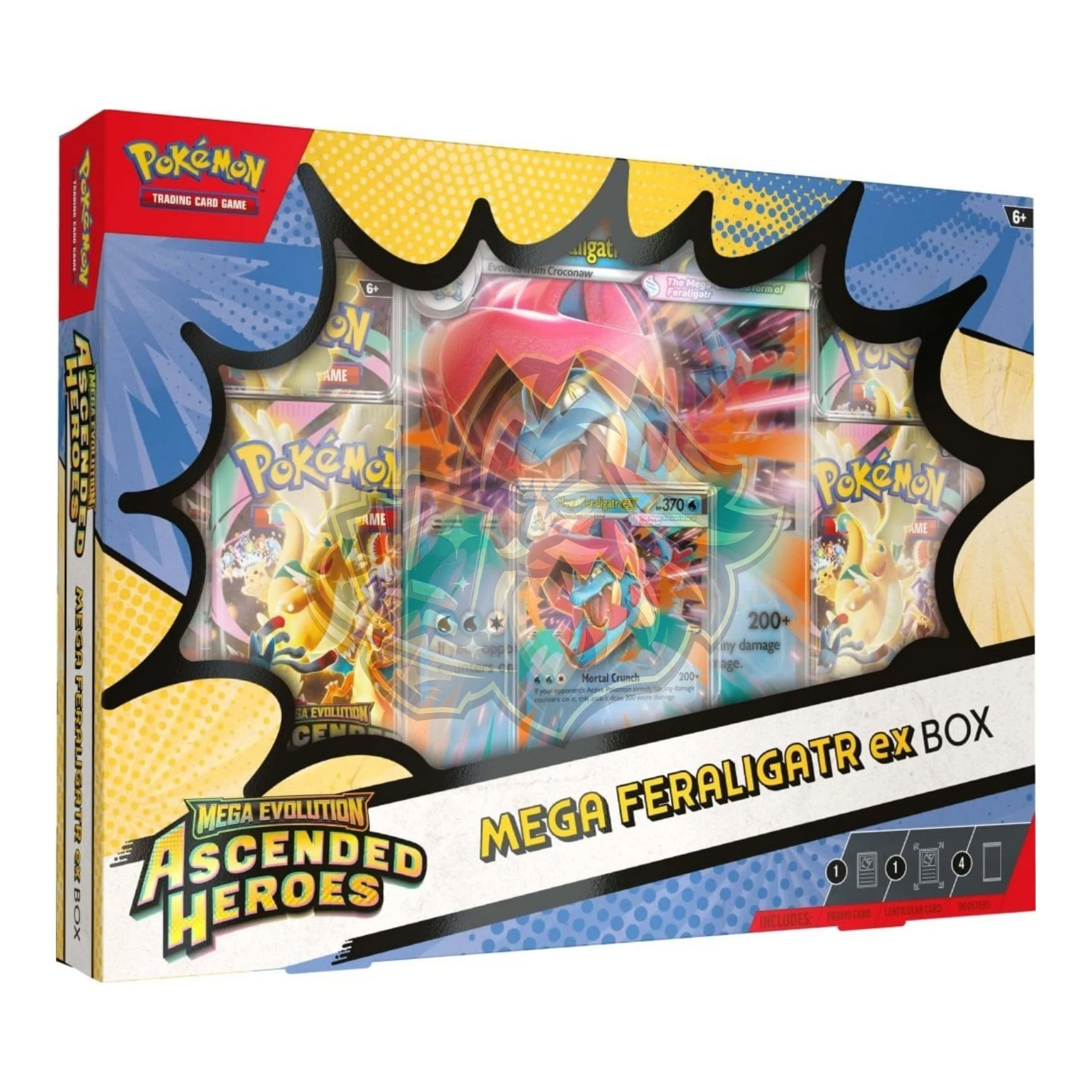 Pokémon Mega Feraligatr ex Box Español
