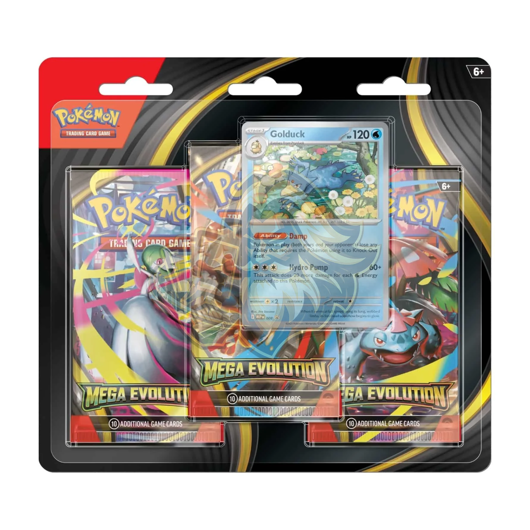 Pokémon Mega Evolution Golduck Blister Español