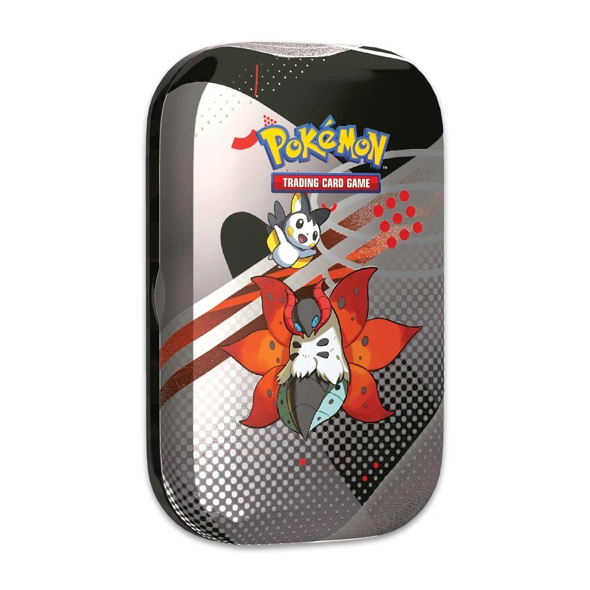 Scarlet & Violet Black Bolt & White Flare – Unova Collection – Mini Tin (Volcarona & Emolga) - Español