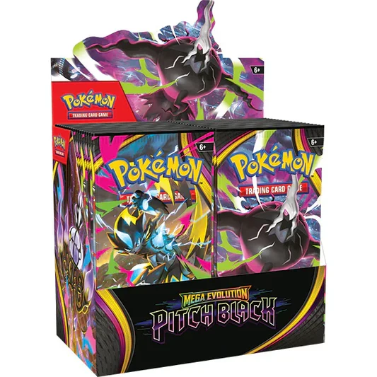 Pokémon TCG: Mega Evolution—Pitch Black Booster Box - Ingles
