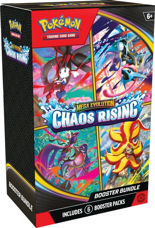 Pokémon TCG: Mega Evolution—Chaos Rising Booster Bundle - Español