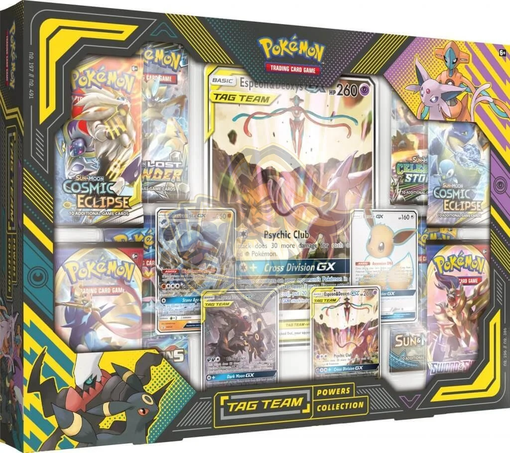 TAG TEAM Powers Collection [Espeon & Deoxys GX] - Español