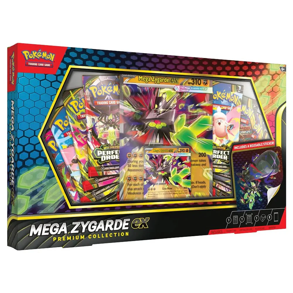 Pokemon TCG Mega Zygarde - ex Premium Collection - (Inglés) - Inglés