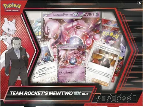 Scarlet & Violet Destined Rivals – TR Mewtwo Box - Inglés