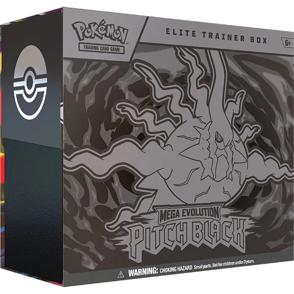 Pokémon TCG: Mega Evolution—Pitch Black Elite Trainer Box - Ingles