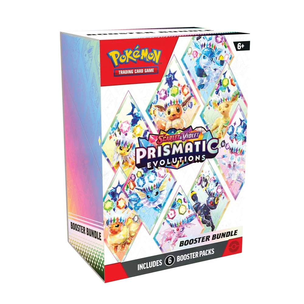 Scarlet & Violet – Prismatic Evolutions – Booster Bundle – Ingles - Inglés