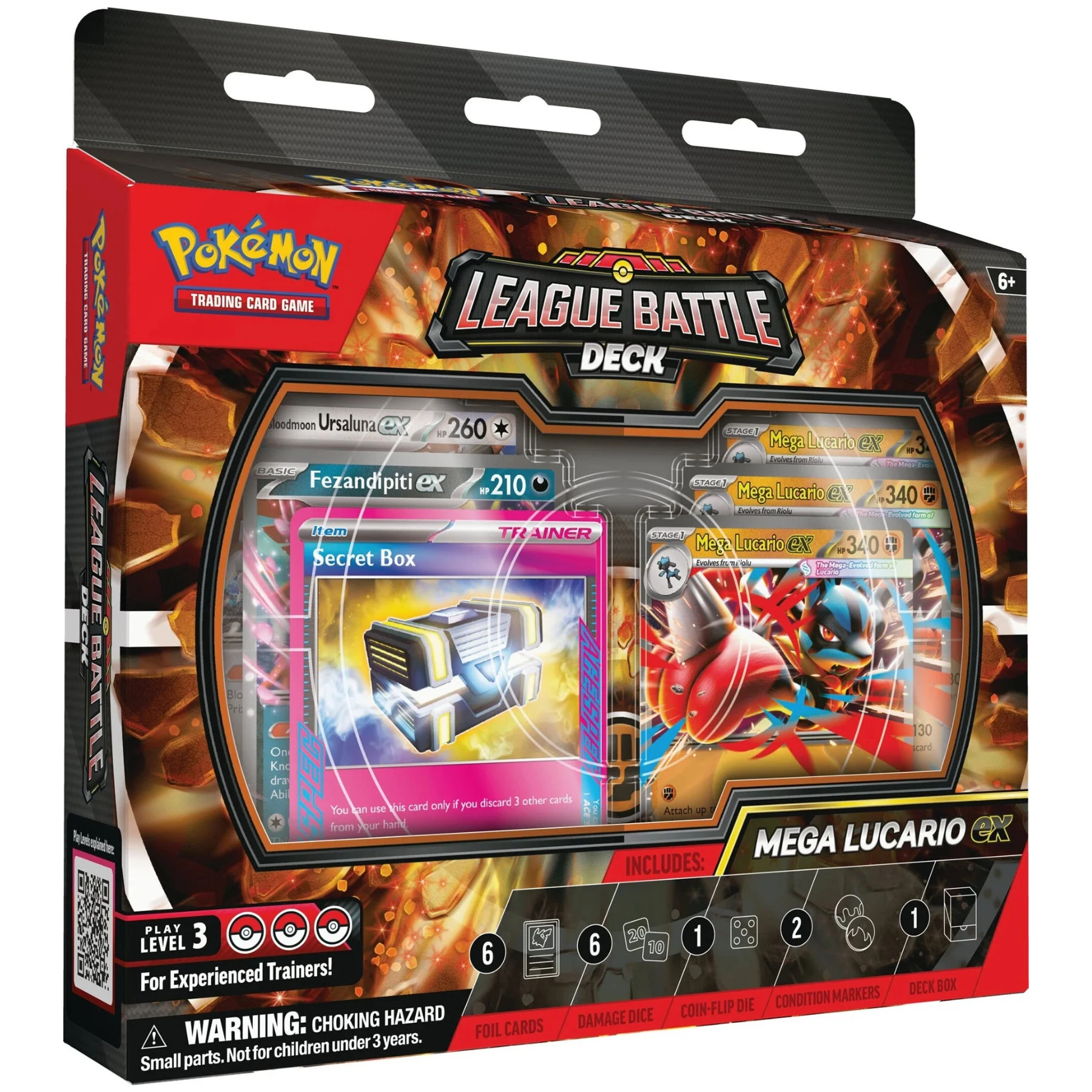 Mega Lucario ex - League Battle Deck – Ingles - Inglés