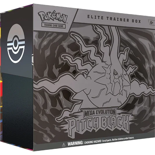 [PREVENTA 2] [17-07-2026] MEGA EVOLUTION – PITCH BLACK – ELITE TRAINER BOX - Inglés