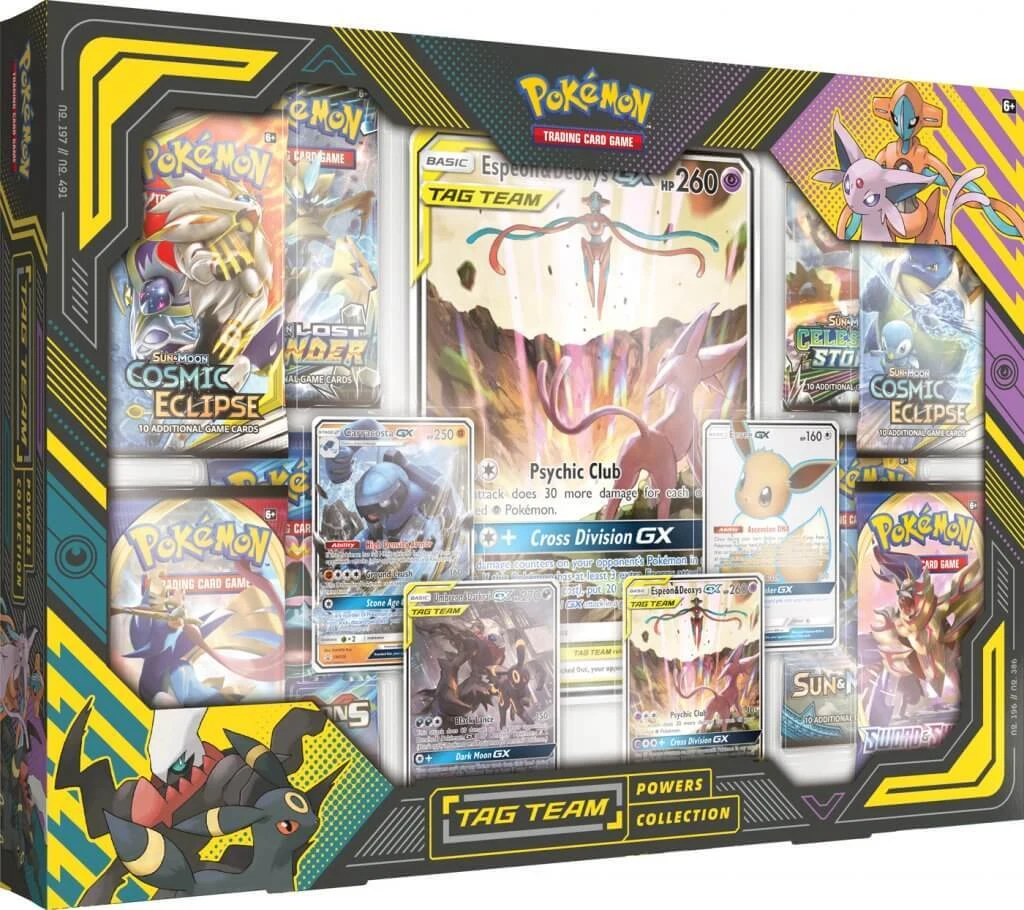 TAG TEAM Powers Collection [Espeon & Deoxys GX] - Español