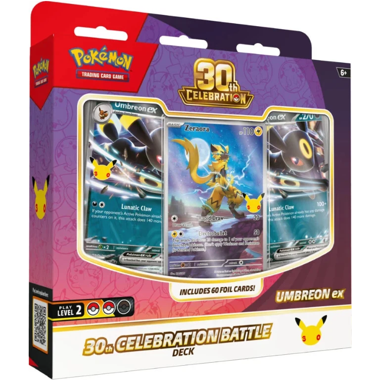 [PREVENTA 30/10/26] 30th Celebration - Ex Battle Deck (Umbreon) - Español