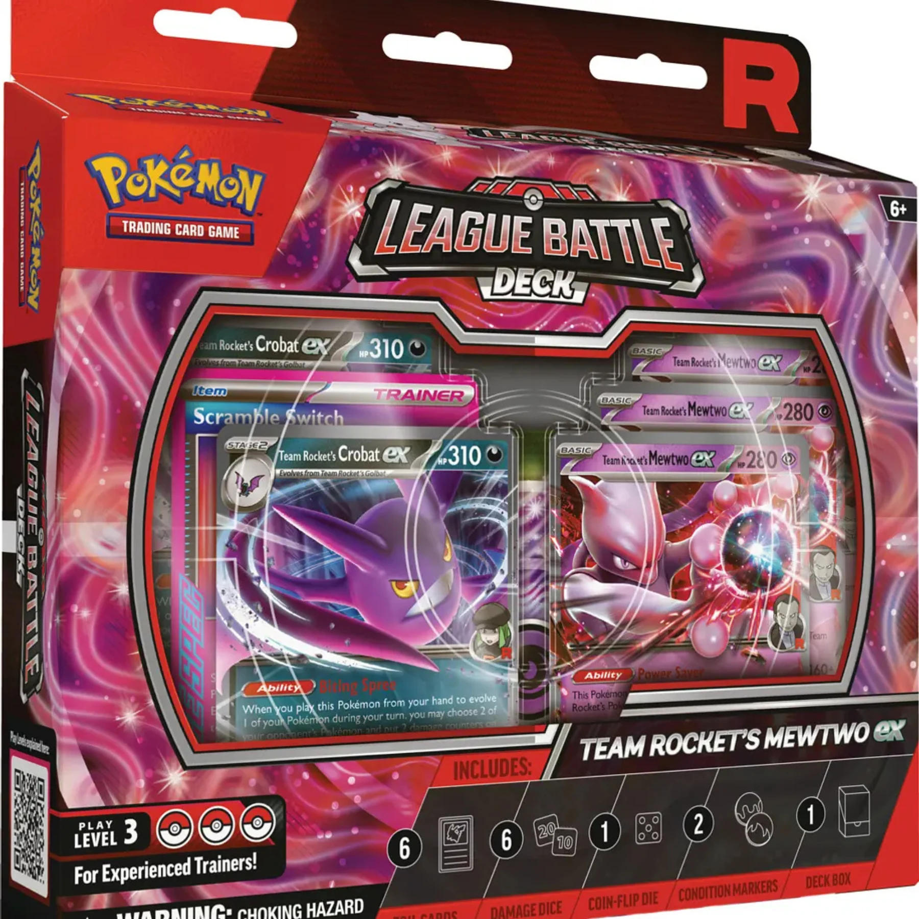 Team Rocket's Mewtwo Ex - League Battle Deck - Español