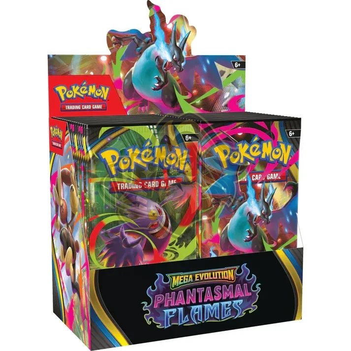 Mega Evolution Phantasmal Flames – Booster Box - Inglés