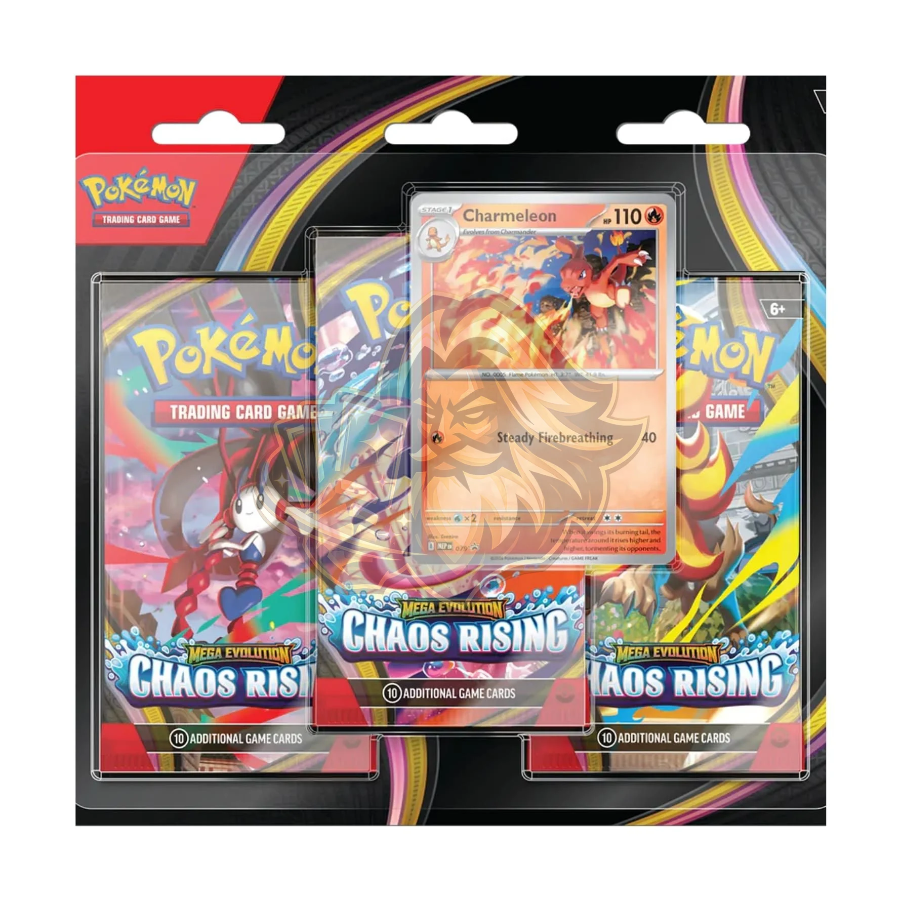 Pokémon Chaos Rising Charmeleon Blister Español