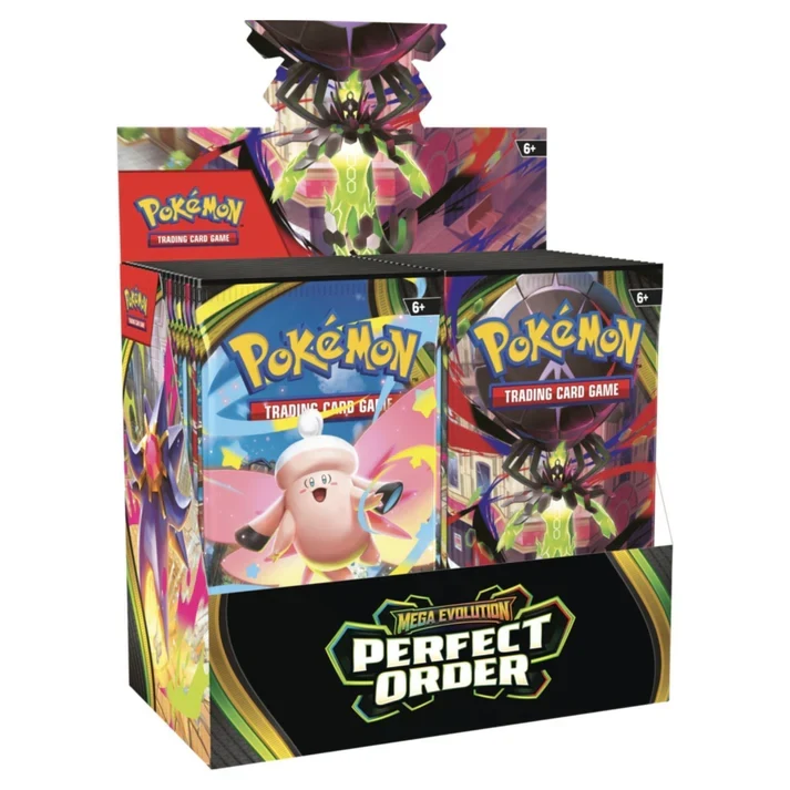 Pokémon TCG: Mega Evolution—Perfect Order Booster Box - Ingles