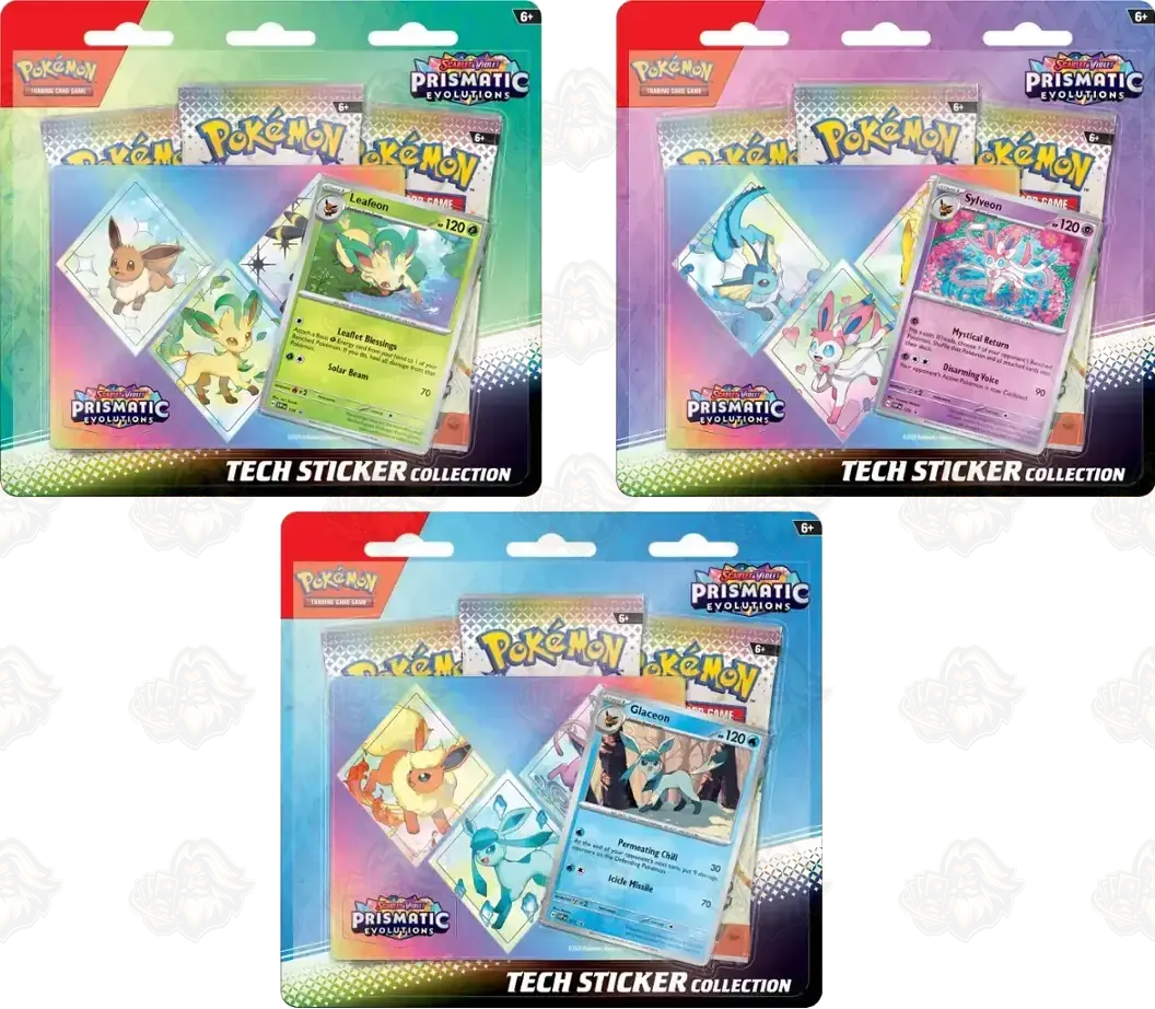 Prismatic Evolutions – Tech Sticker Collection - Español