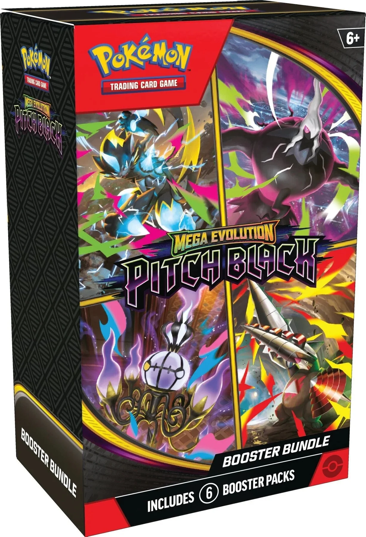 Pokémon TCG: Mega Evolution—Pitch Black Booster Bundle - Ingles