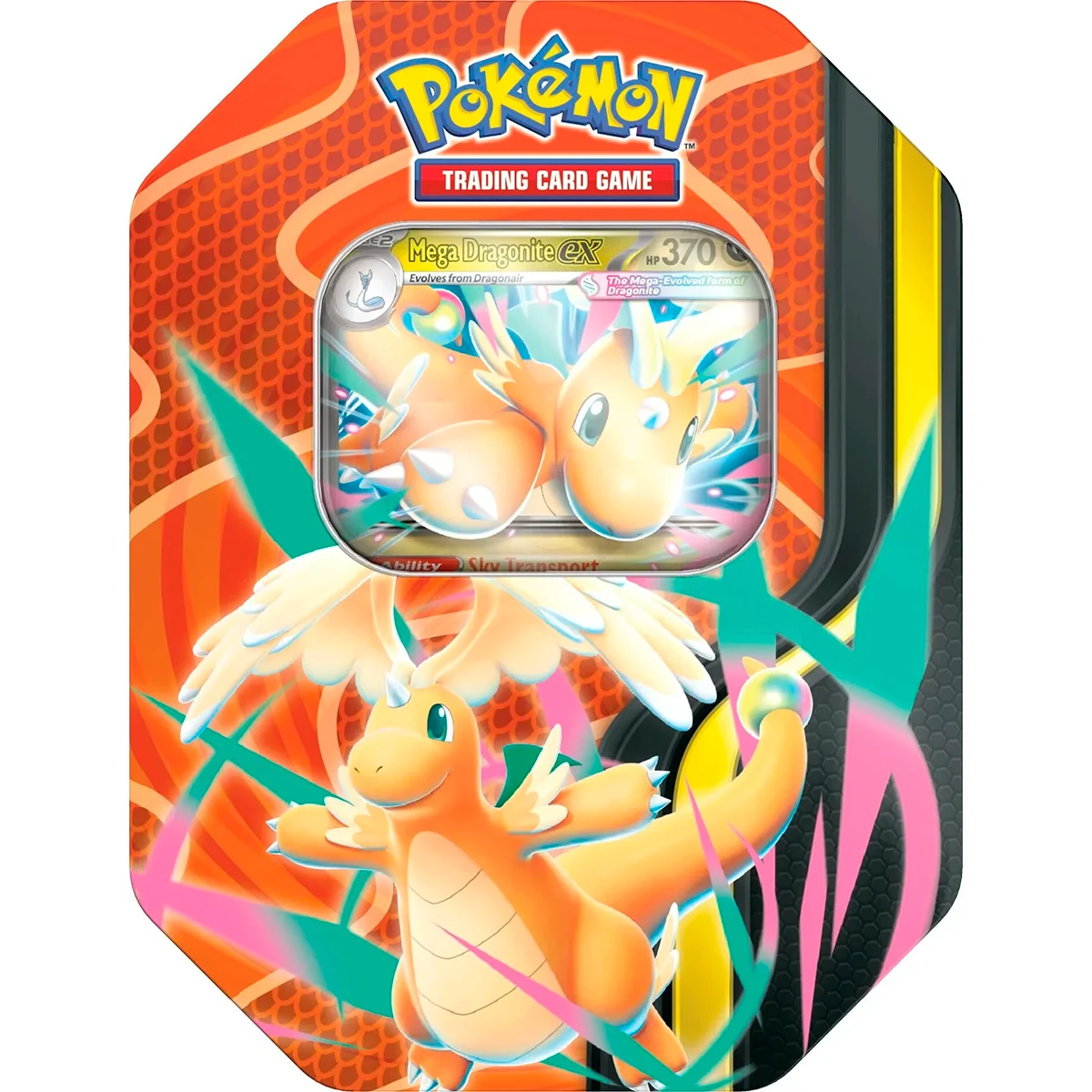 [PREVENTA 28/08/26] Mega Forces Tin (MEGA DRAGONITE) - Inglés