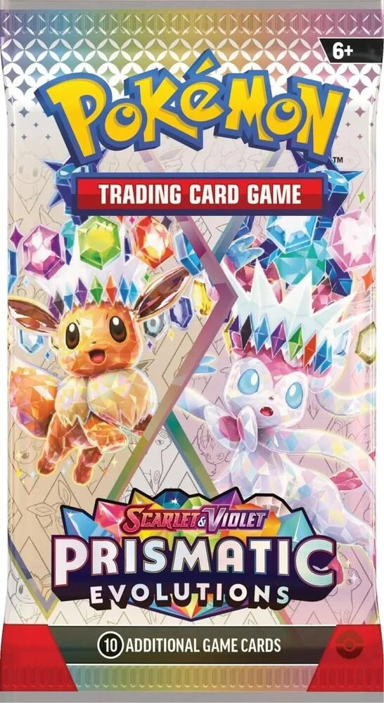 Pokémon TCG: Scarlet & Violet—Prismatic Evolutions Booster Pack - Inglés