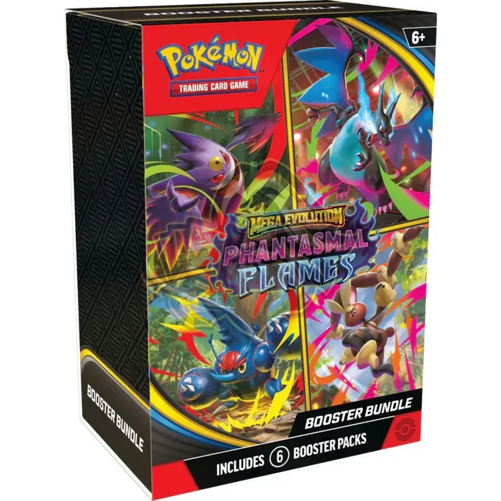 Mega Evolution Phantasmal Flames – Booster Bundle - Español