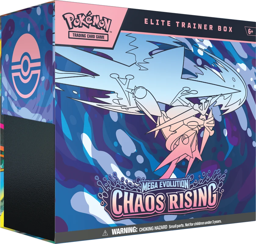 Pokémon TCG: Mega Evolution—Chaos Rising Elite Trainer Box - Español