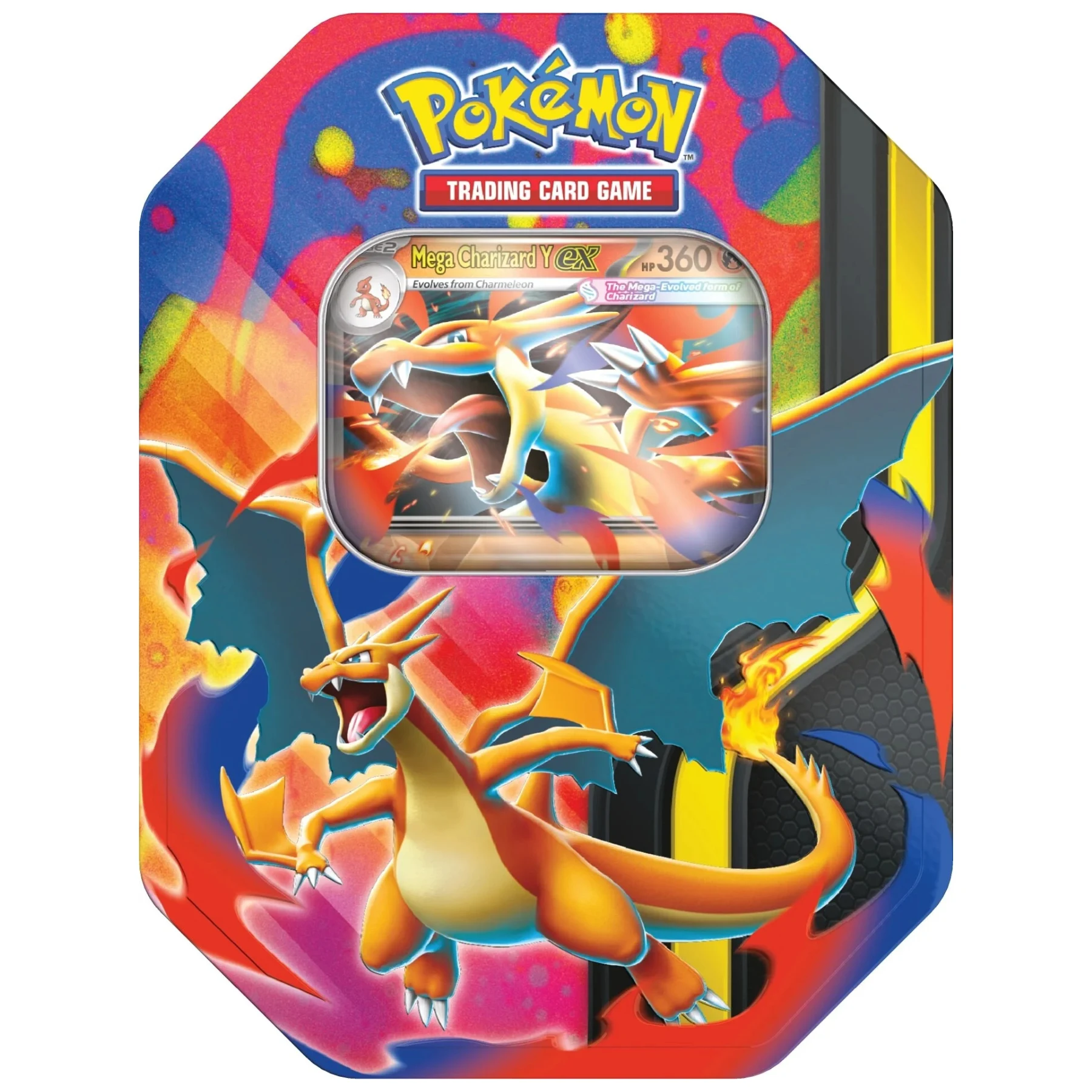 Mega Charizard Y – Tin - Ingles - Inglés