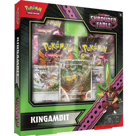 Pokémon TCG Shrouded Fable Kingambit Box - Español