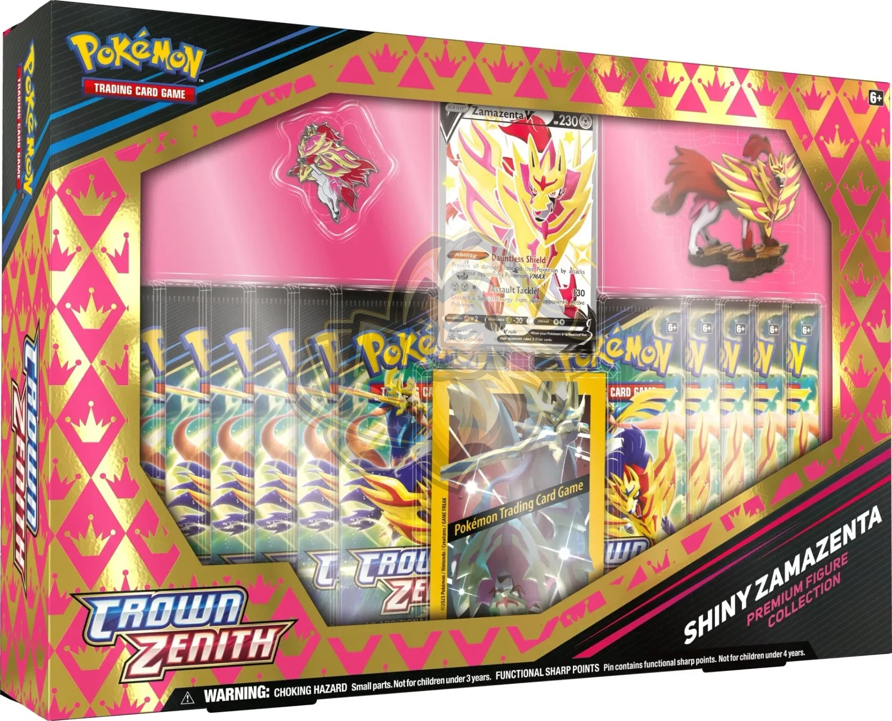Crown Zenith Shiny Zamazenta Premium Figure Collection - Español