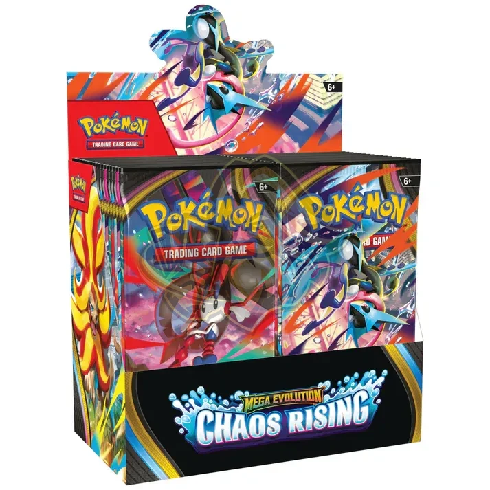 Mega Evolution Chaos Rising – Booster Box - Español
