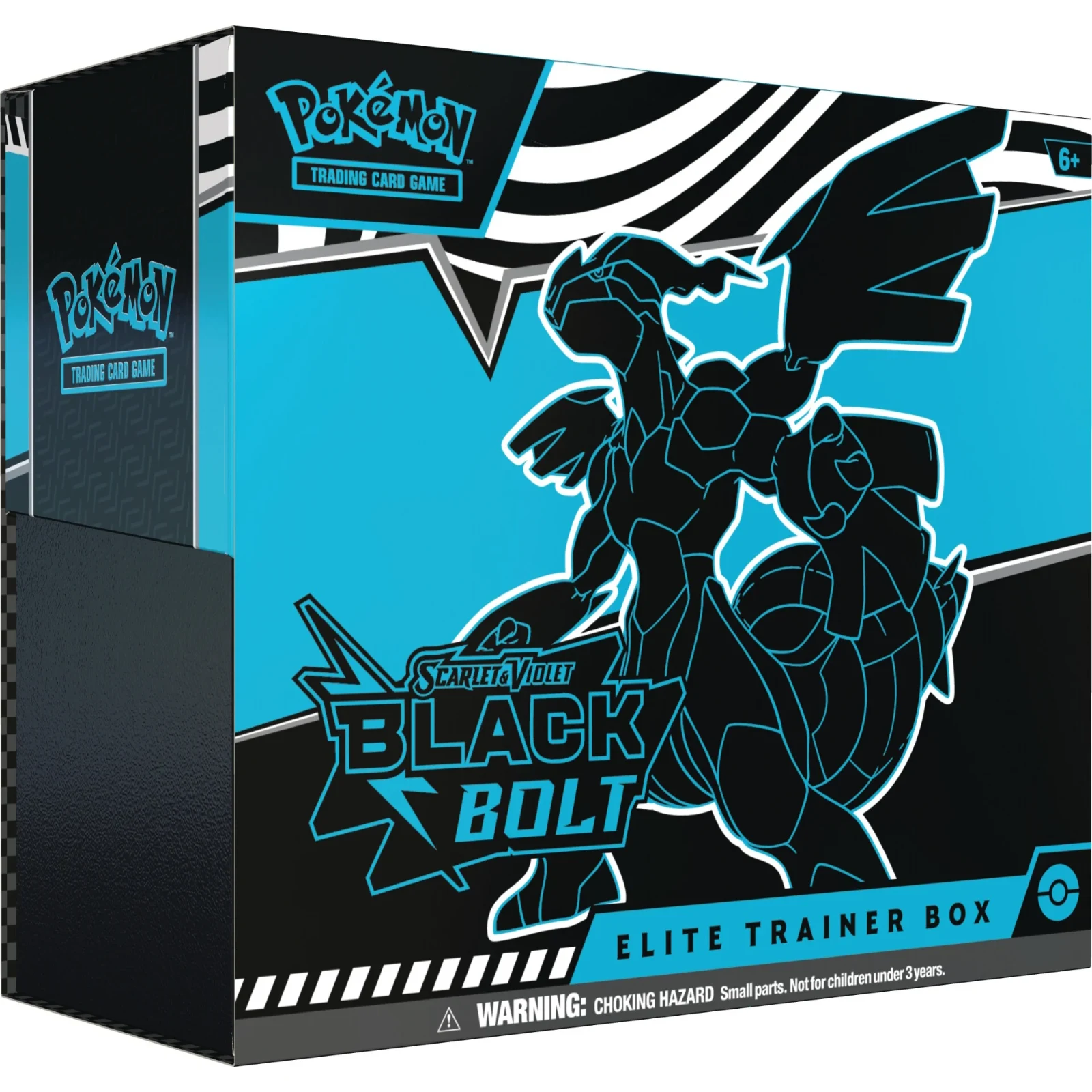 Pokémon TCG: Scarlet & Violet—Black Bolt Elite Trainer Box - Inglés - Inglés