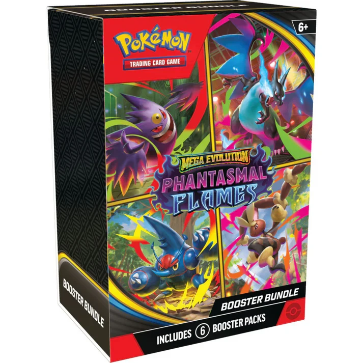 Mega Evolution Phantasmal Flames – Booster Bundle - Español