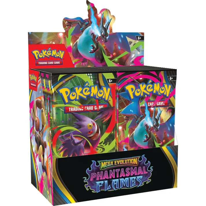 Mega Evolution Phantasmal Flames – Booster Box - Inglés