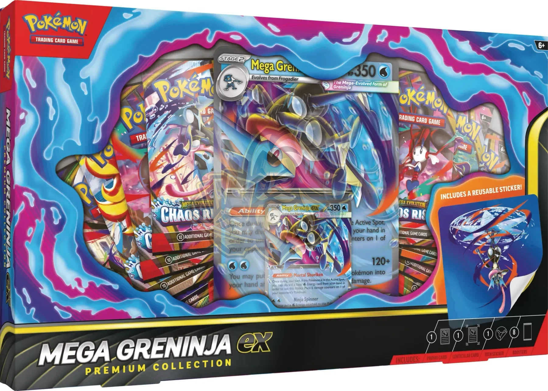 Mega Greninja ex Premium Collection - Inglés