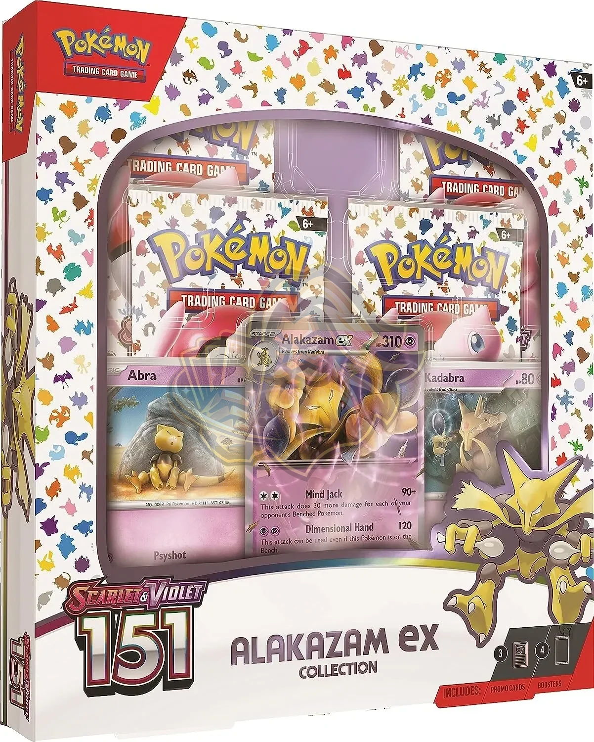 151 Alakazam Ex Collection - Inglés
