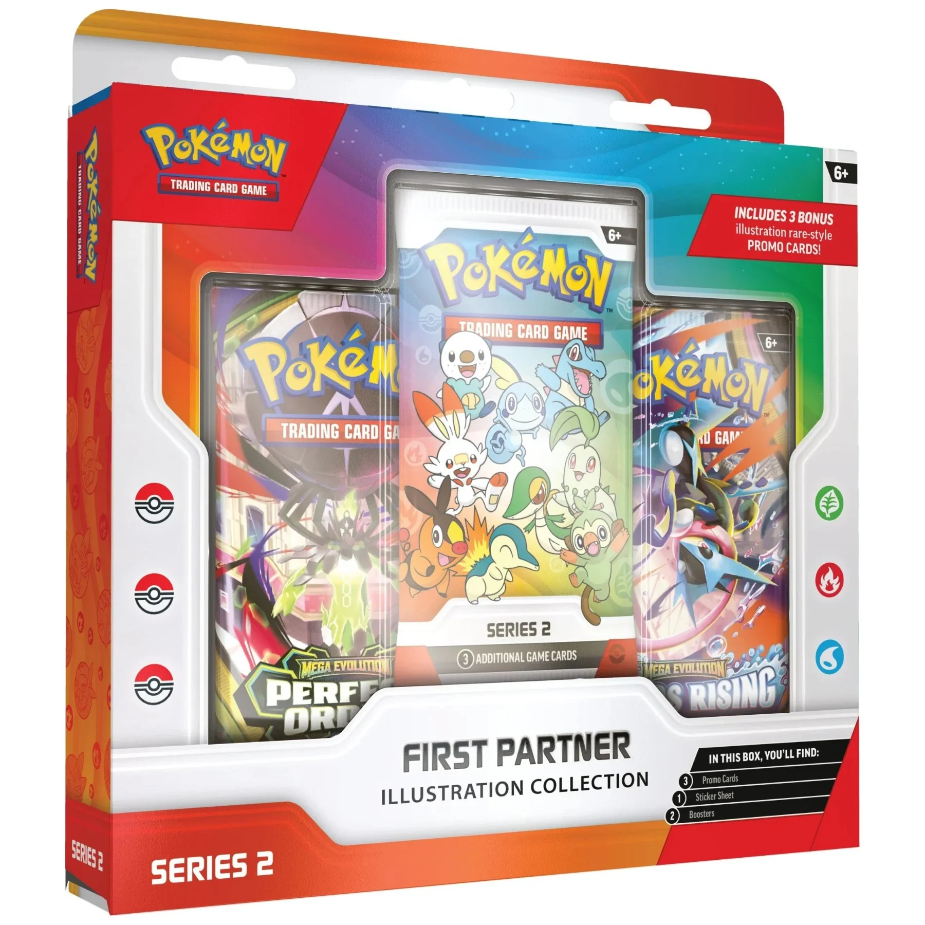 Pokémon TCG: First Partner Illustration Collection — Series 2 - Inglés