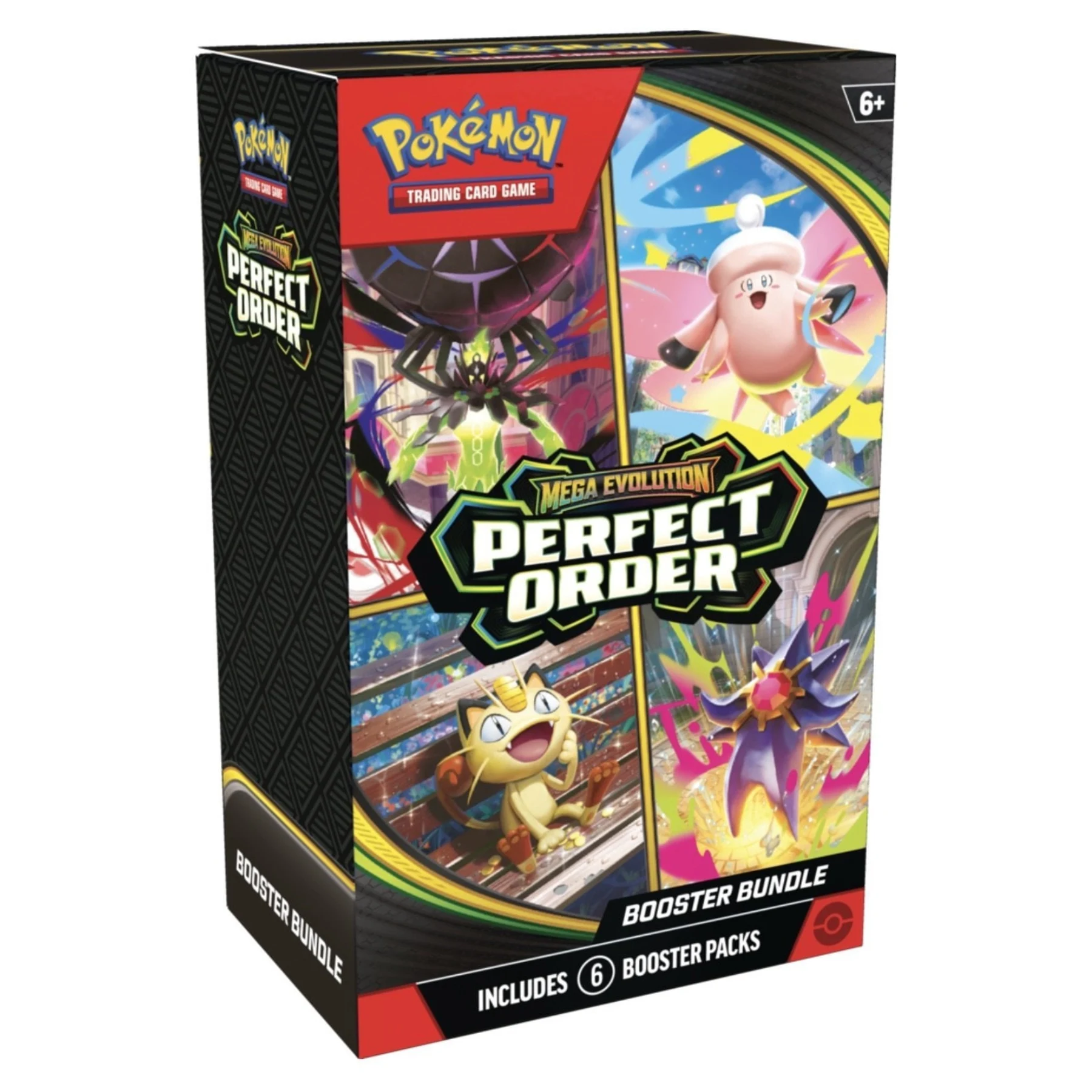 Pokémon TCG: Mega Evolution—Perfect Order Booster Bundle - Inglés