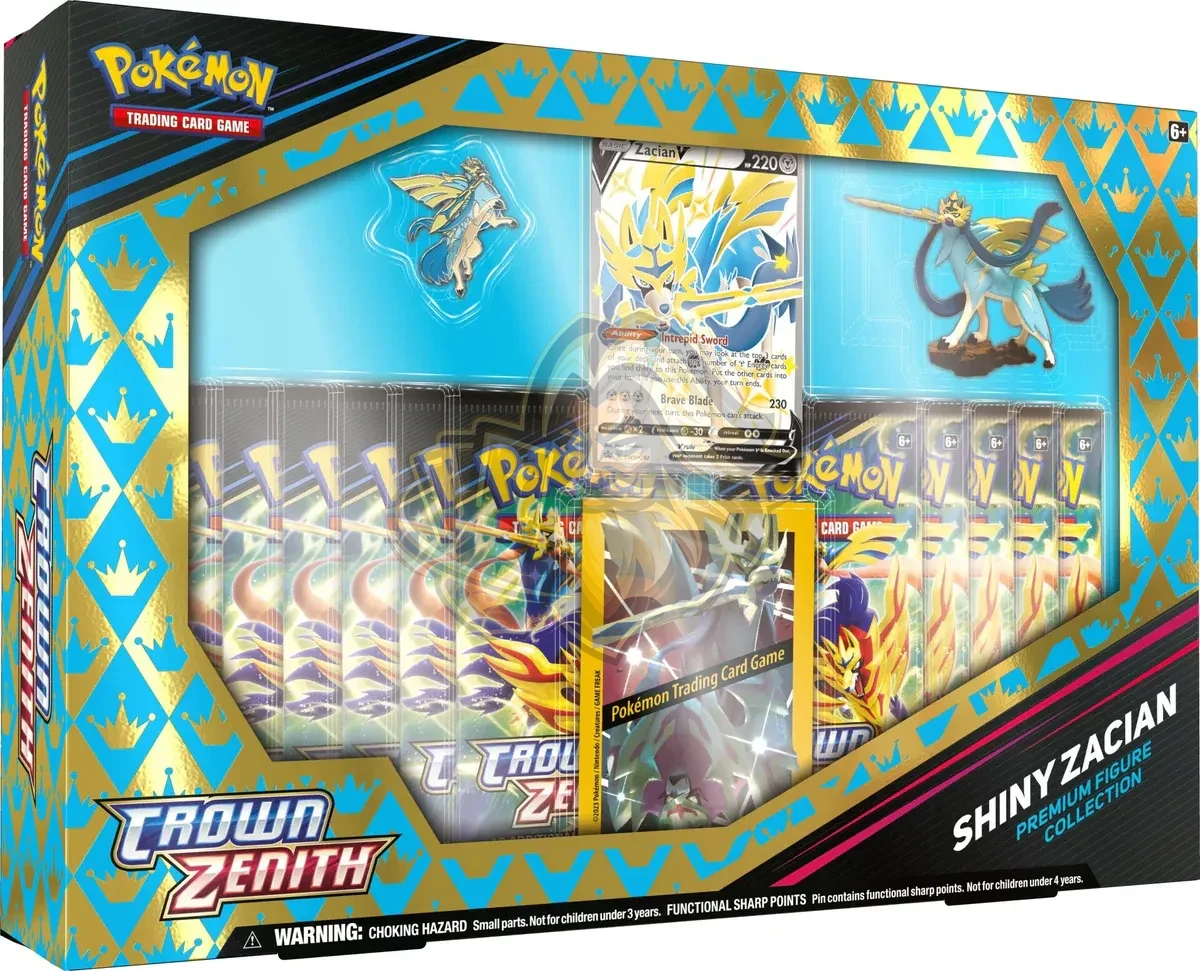 Crown Zenith Shiny Zacian Premium Figure Collection - Español
