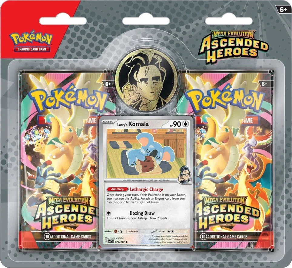 Mega Evolution: Ascended Heroes - Collection (Larry’s Komala) - Español