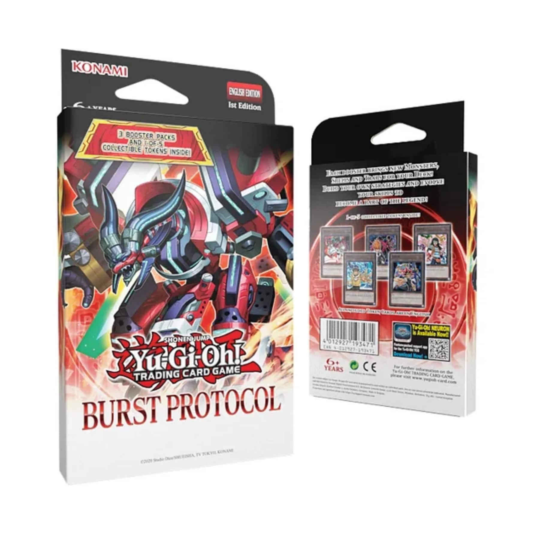 Yu-Gi-Oh! Protocolo de Explosión Token Box Español