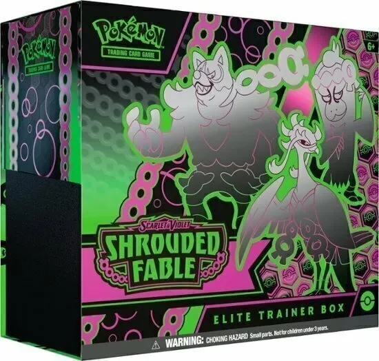 Pokémon TCG: Scarlet & Violet—Shrouded Fable Elite Trainer Box - Inglés