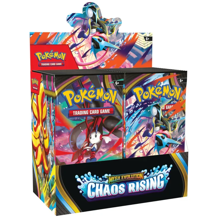 Mega Evolution Chaos Rising – Booster Box - Español