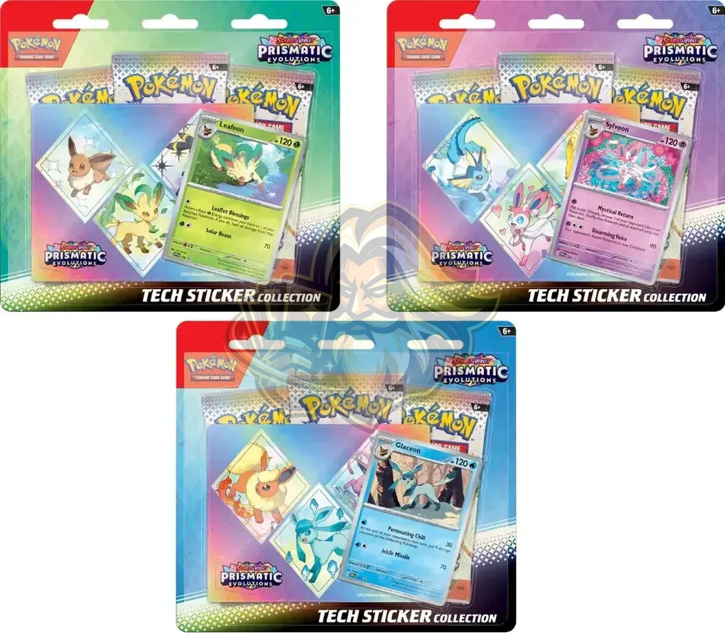Prismatic Evolutions – Tech Sticker Collection - Español