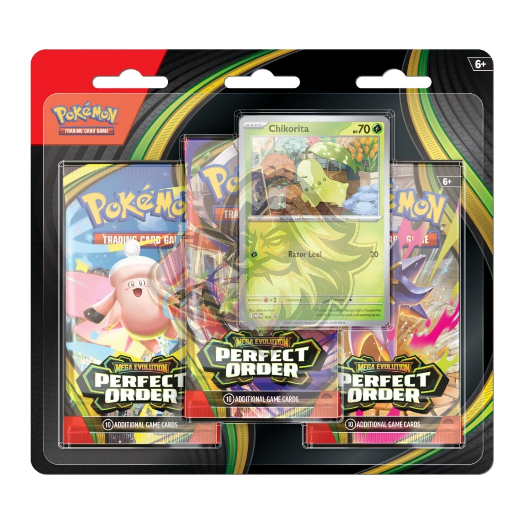 Pokémon Perfect Order Chikorita Blister Español