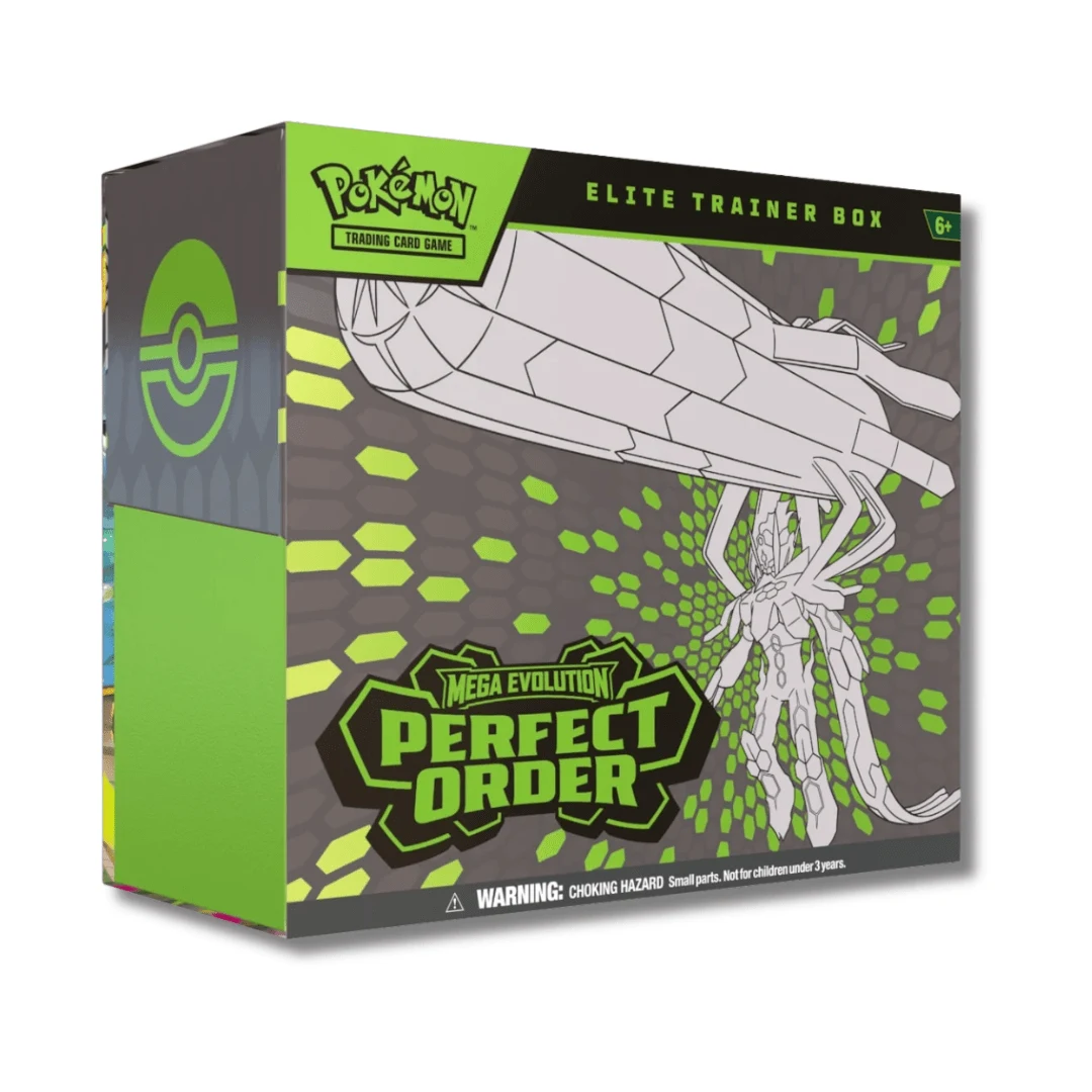 Pokémon TCG: Mega Evolution—Perfect Order Elite Trainer Box - Inglés