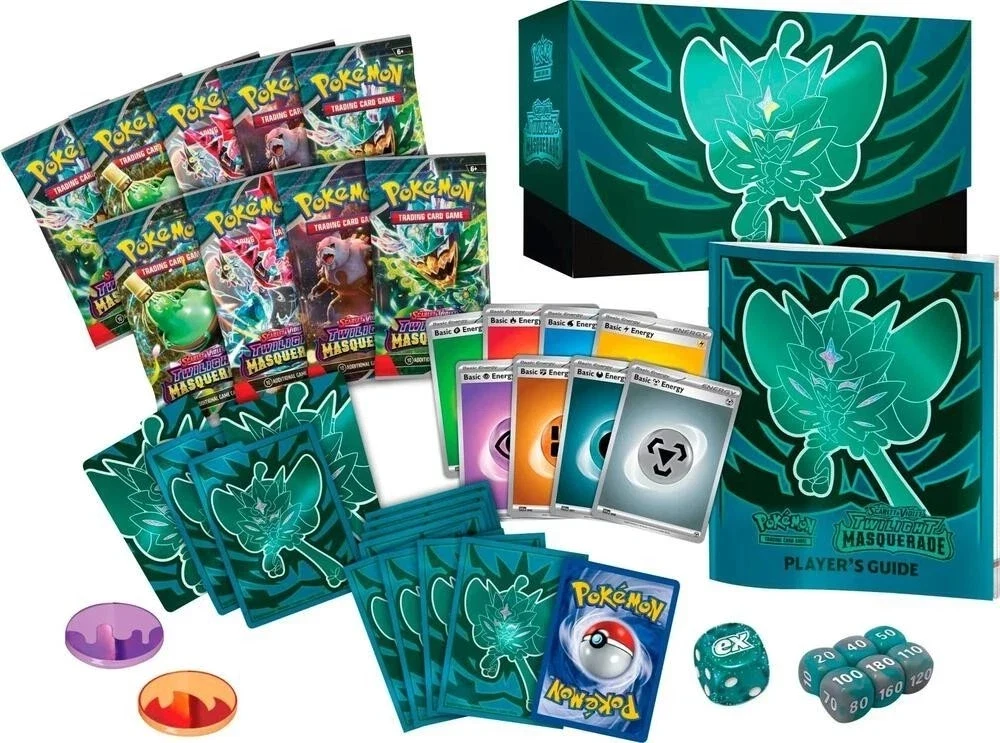 Pokémon TCG: Scarlet & Violet—Twilight Masquerade Elite Trainer Box - Español